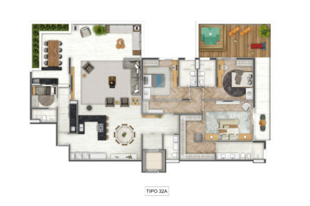 Apartamento à venda com 3 suítes em Cidade Jardim, São Paulo, SP