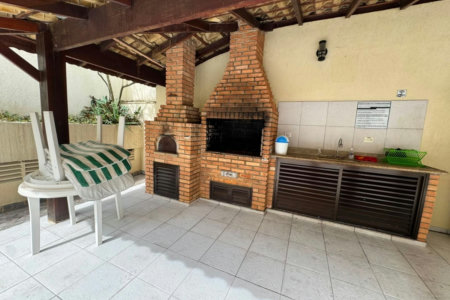 Apartamento com 3 dormitórios para alugar, 80 m² por R$ 4.000,02/mês - Balneário Cidade Atlântica - Guarujá/SP