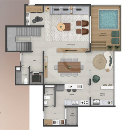 Apartamento à venda com 3 suítes no Centro, Indaiatuba, SP