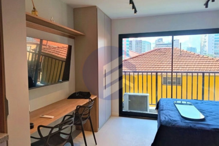 Apartamento à venda ou para alugar com 1 quarto em Pinheiros, São Paulo - SP
