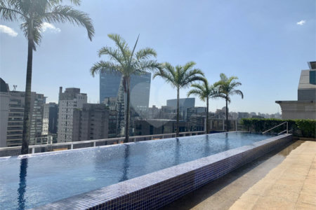 Apartamento venda / locação Vila Nova Conceição, 80m², andar alto, 1 suíte e 2 vagas