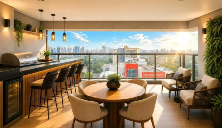 Apartamento para venda em Vila Clementino com 3 quartos, sendo 3 suítes, 177m²