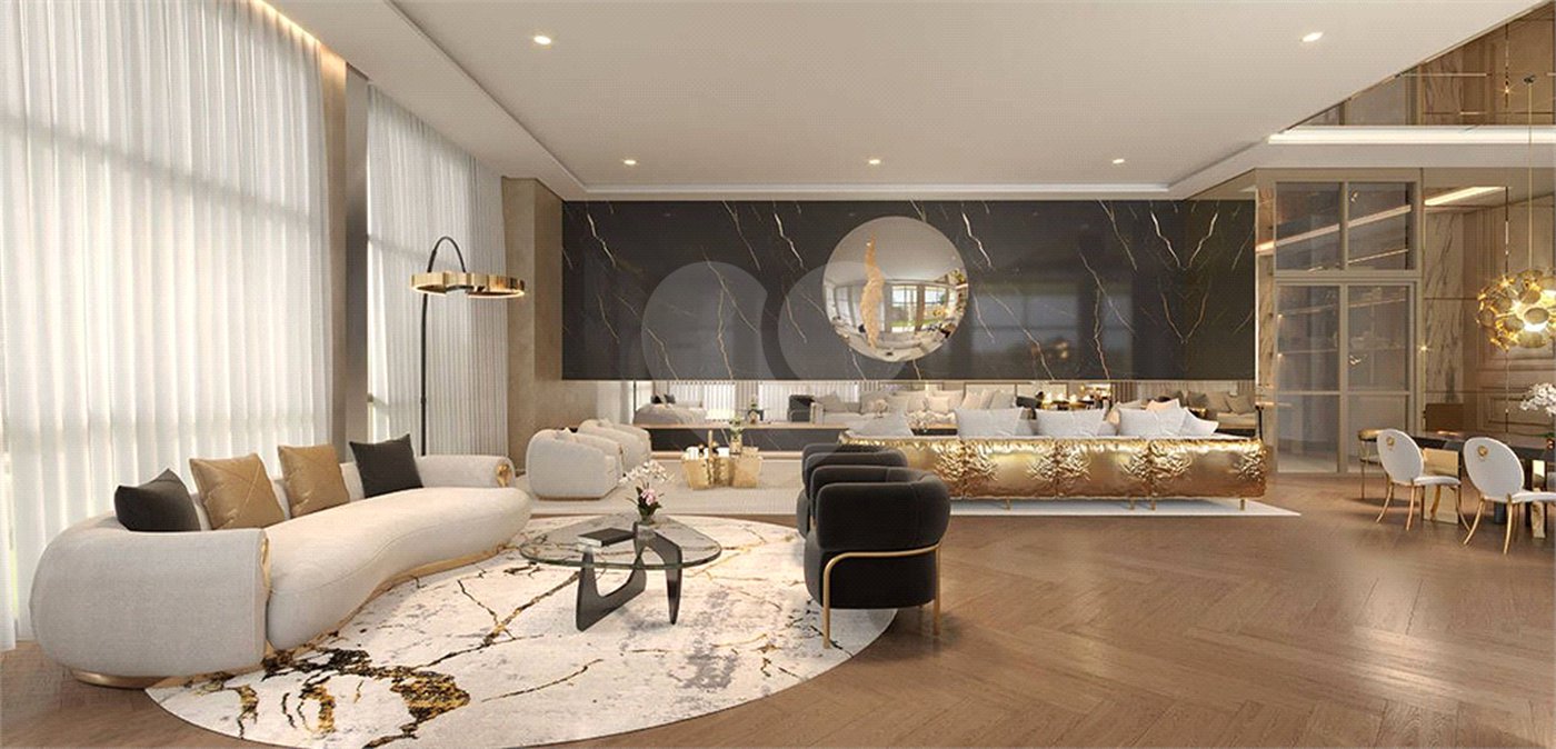 Soleil by Boca do Lobo: Apartamento de 246m² com 4 Suítes e 4 Vagas na Chácara Klabin ALTO PADRÃO