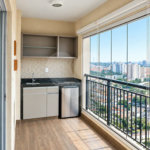 Apartamento mobiliado de 106 m² no Centro de São Bernardo, com 3 dormitórios, suíte, 3 vagas, vista livre e condomínio com lazer completo.