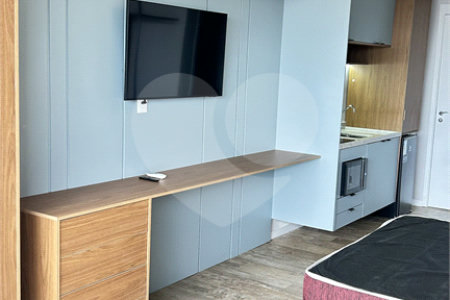Studio com 28m², mobiliado e com móveis planejados na região do Sacomã em São Paulo - SP.