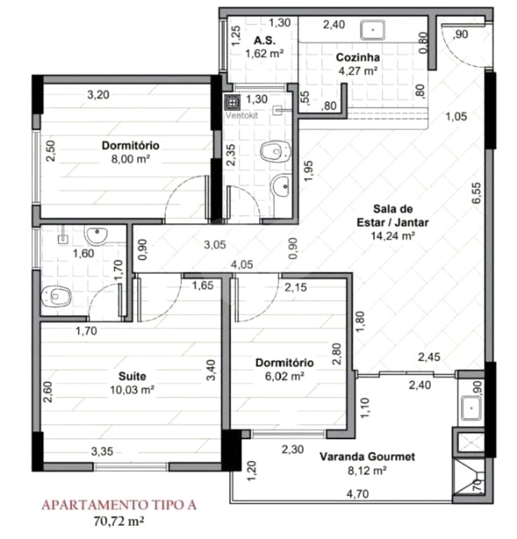 Viva com Conforto e Lazer no Verano Home Resort – Apartamento de 70 m²