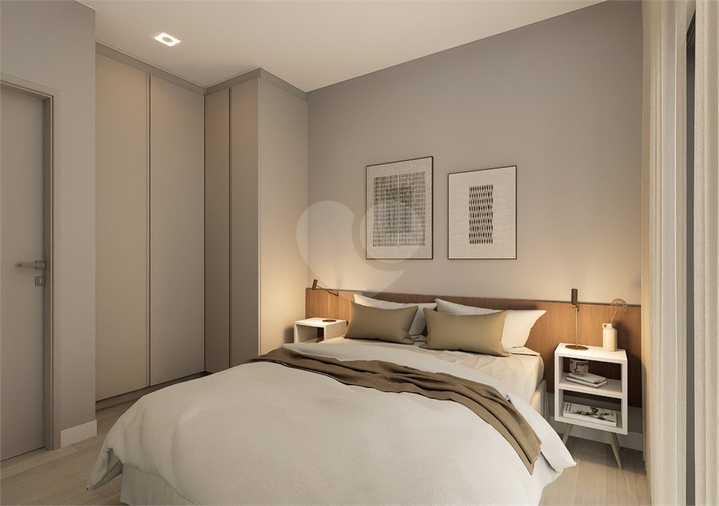 Apartamento mobiliado de 41m² à venda em Moema – 1 DORMITORIO MOBILIADO