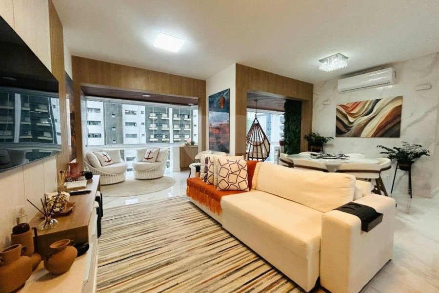 Apartamento à venda com 3 quartos, sendo 2 suítes, em Riviera de São Lourenço, Bertioga, SP