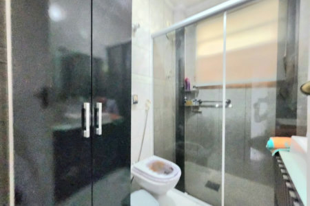 Apartamento 2 Dormitórios com Vista Mar, 1 Suíte e 50m da Praia – Santos