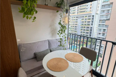 Apartamento à venda com 1 quarto em Pinheiros, São Paulo, SP