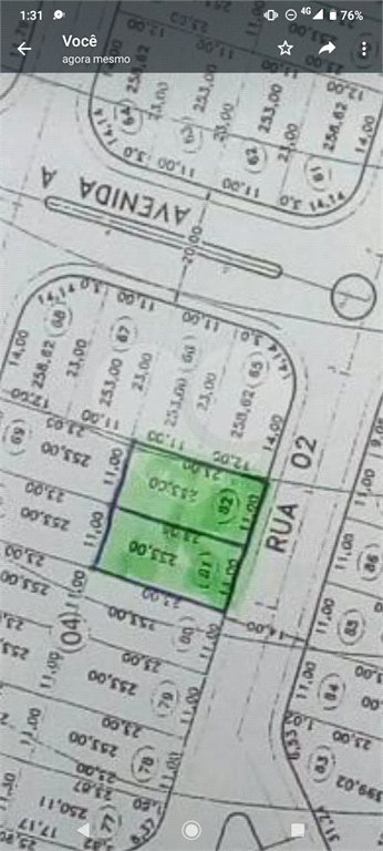 Lote no Jardim do Bosque, aceita financiamento ou aquisição de terreno e construção .