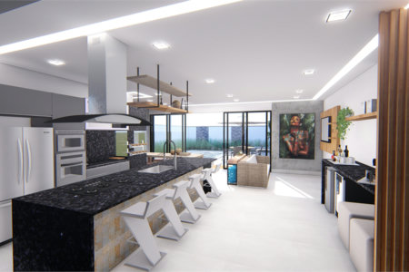 Casa à venda com 4 suítes no condomínio Alphaville Nova Esplanada 3, Votorantim - SP