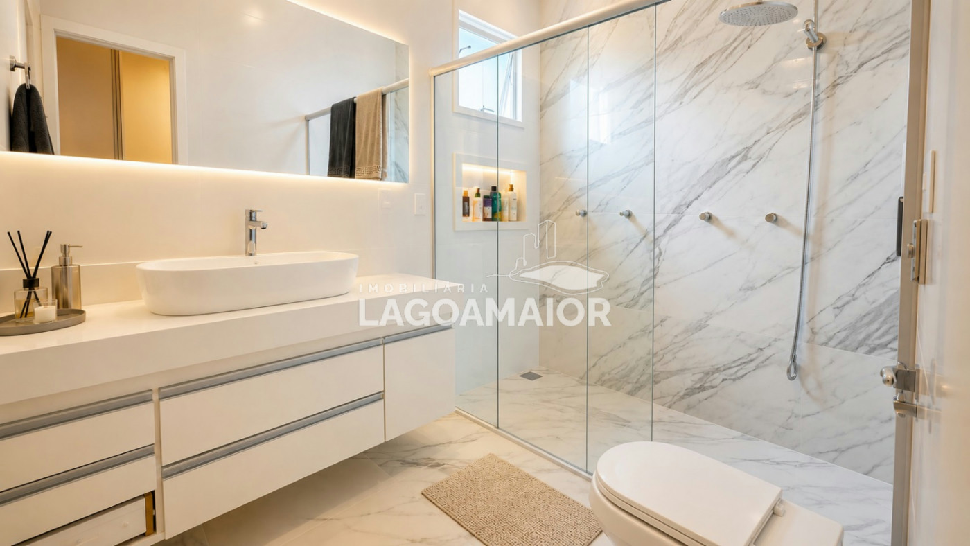 Casa à venda com 3 quartos, sendo 1 suíte,  no condomínio Portal Das Àguas, Três Lagoas - MS