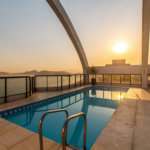 Flat com 1 dormitório para alugar, 43 m² por R$ 7.500,00/mês - Boqueirão - Santos/SP