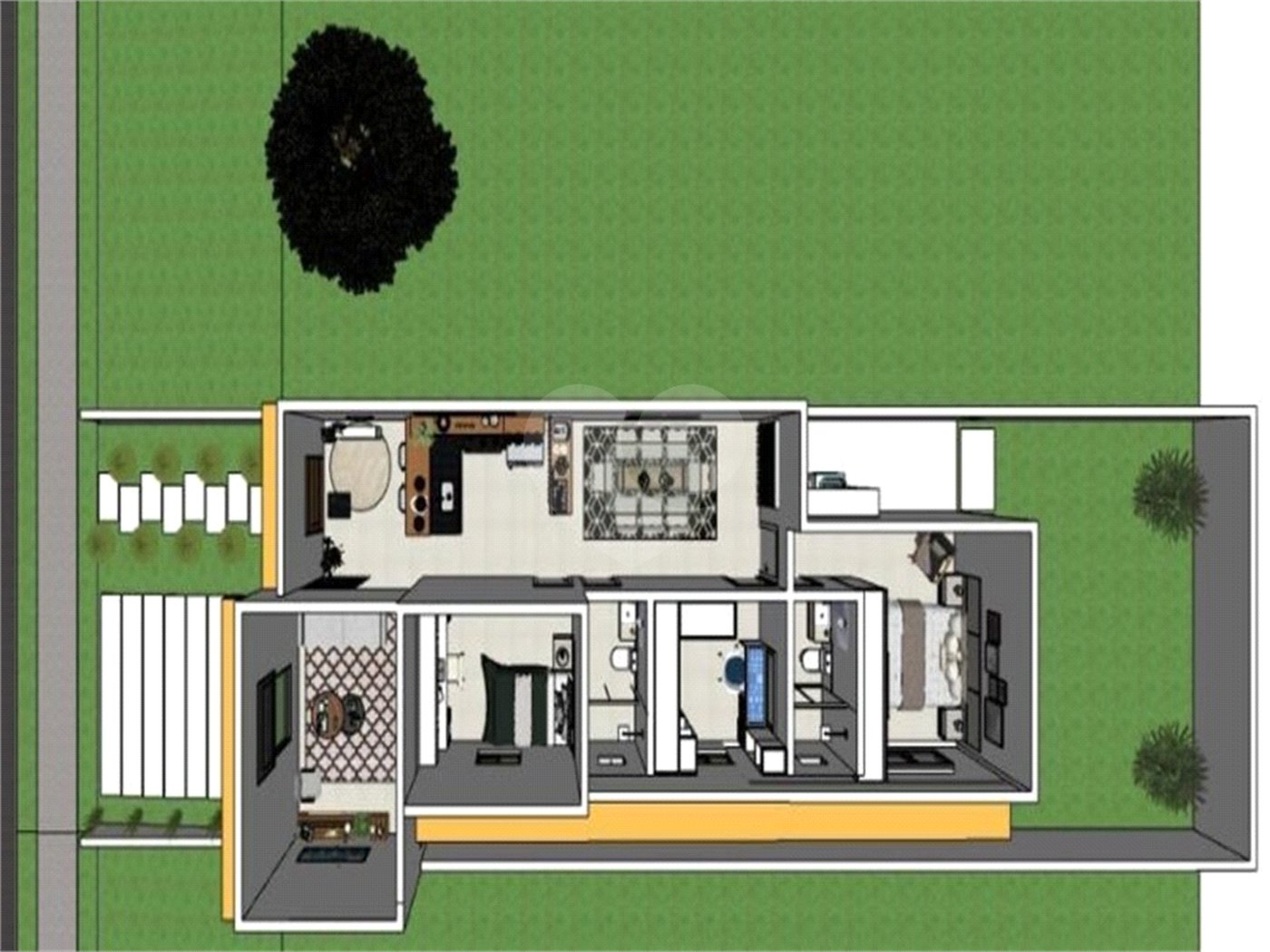 Casa à venda com 3 quartos, sendo 1 suíte, no condomínio Jardim Toscana, Indaiatuba - SP