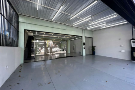 Sala Comercial para locação, Vila Matias, Santos - SA0074.