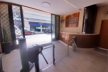 Sala, 80 m² - venda por R$ 300.000,00 ou aluguel por R$ 2.300,00/mês - Centro - Santos/SP