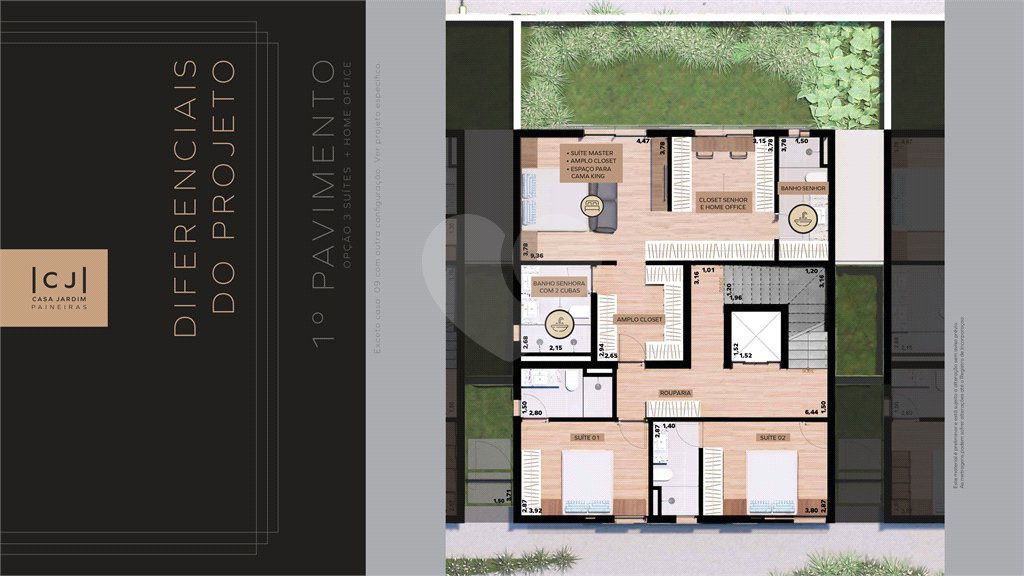 Casa à venda com 4 suítes no condomínio Casa Jardim Paineiras, São Paulo - SP