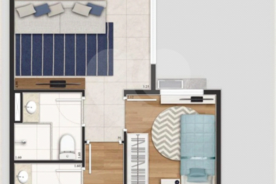 Apartamento à venda com 2 quartos, sendo 1 suíte, em Santana, São Paulo, SP