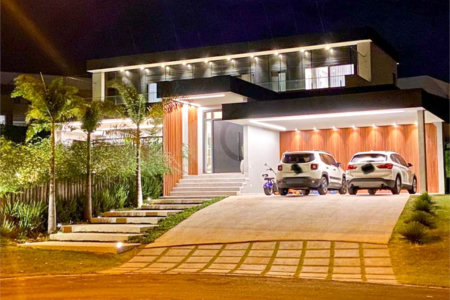 Casa à venda com 4 suítes no condomínio Lago Azul Residencial e Golfe, Araçoiaba da Serra - SP