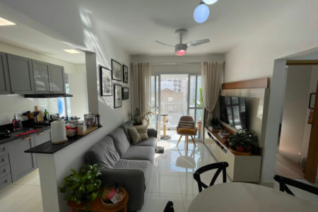 Apartamento com 2 dormitórios à venda, 74 m² por R$ 1.049.000,00 - Gonzaga - Santos/SP