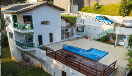 Casa à venda ou para alugar com 4 suítes no condomínio Associação Reserva das Hortênsias, Mairiporã - SP