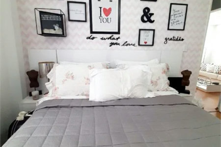 Apartamento com 2 quartos e 1 banheiro