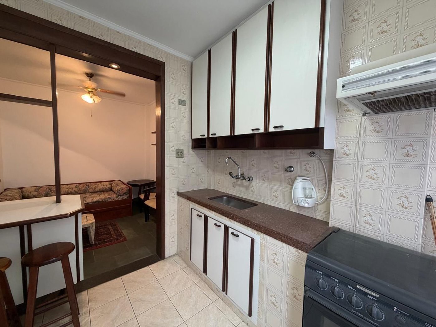 Apartamento com 1 dormitório, 50 m² - Gonzaga - Santos/SP