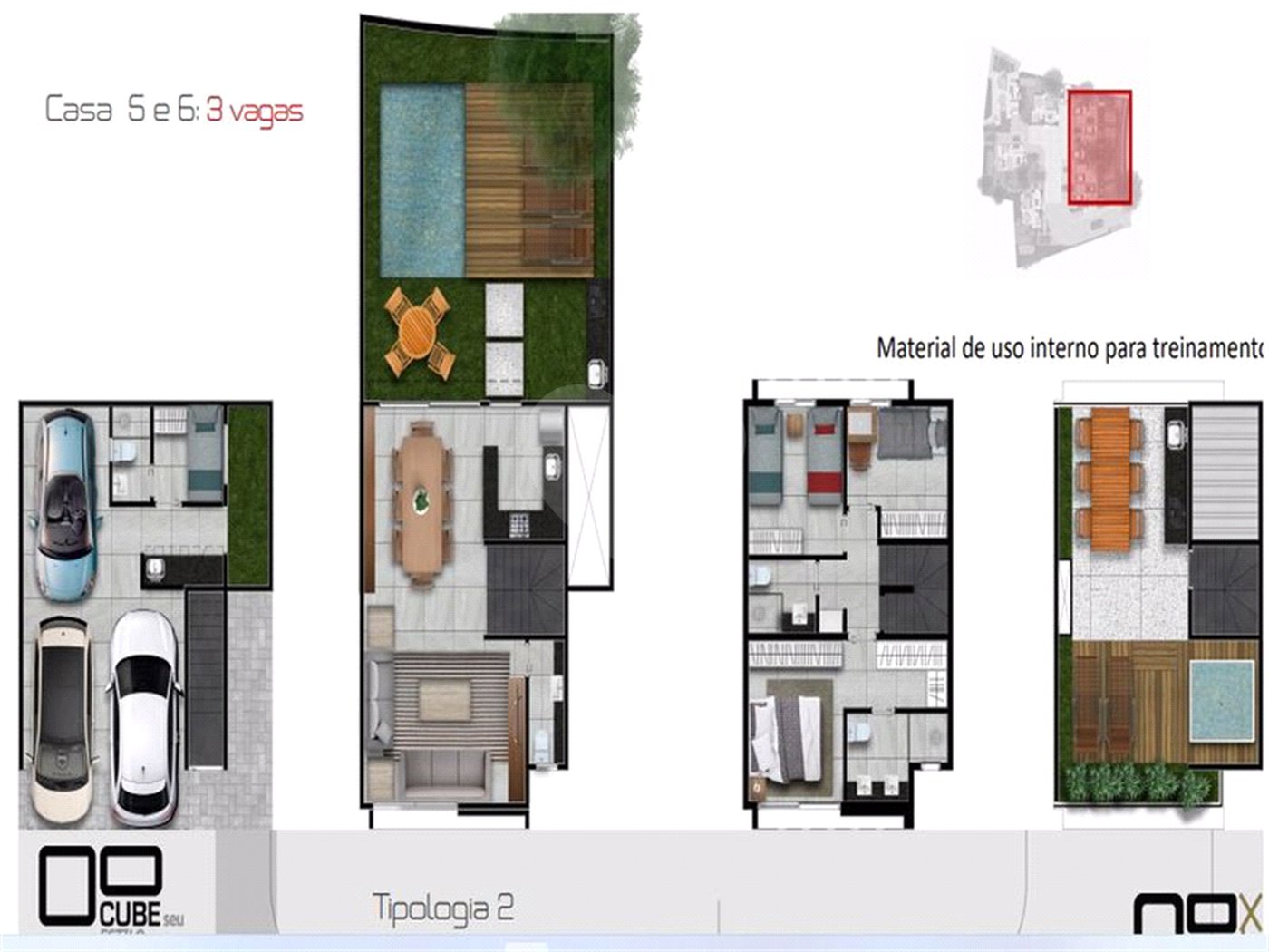 Casa de Vila à venda com 3 suítes em Morumbi, São Paulo, SP
