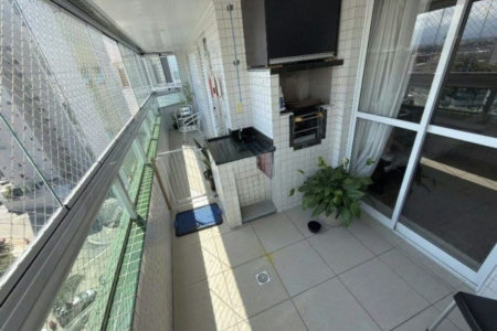 Apartamento com 2 dormitórios à venda, 89 m² por R$ 770.000,00 - Vila Guilhermina - Praia Grande/SP