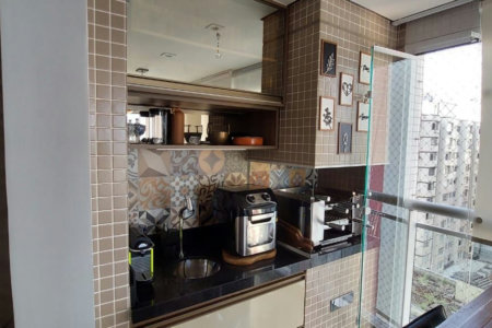 Apartamento com 3 dormitórios à venda, 100 m² por R$ 1.450.000,00 - José Menino - Santos/SP