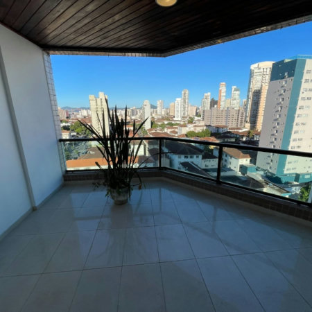 Apartamento com 4 dormitórios, 218 m² - venda por R$ 1.810.000,00 ou aluguel por R$ 8.895,00/mês - Boqueirão - Santos/SP