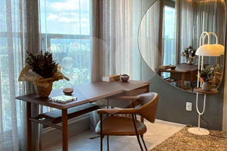 Studio de Alto Padrão no Cobiçado JK Square, Itaim Bibi | 42m², 1 Vaga