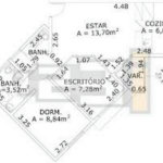 Apartamento à venda com 2 quartos, sendo 1 suíte, em Jardim Paulista, São Paulo, SP