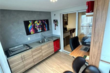 Apartamento à venda com 2 quartos, sendo 1 suíte, em Parque Reboucas, São Paulo, SP