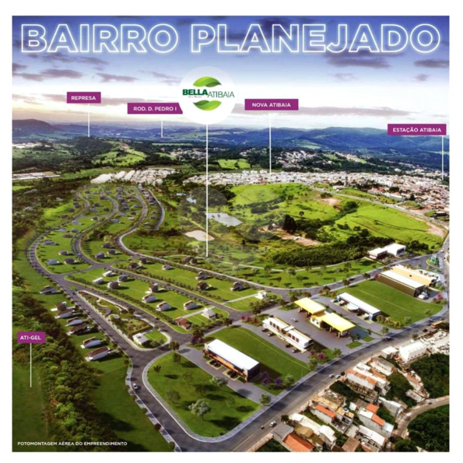 Terreno à venda no condomínio Loteamento - Residencial Jardins Catalunha - Bella Atibaia, Atibaia - SP