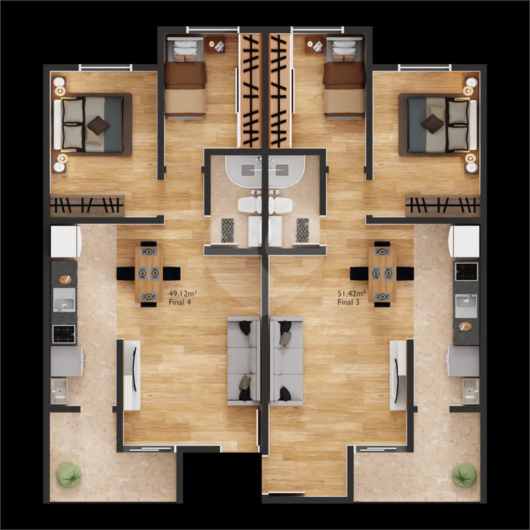 Apartamento à venda com 2 quartos em Vila Mazzei, São Paulo, SP