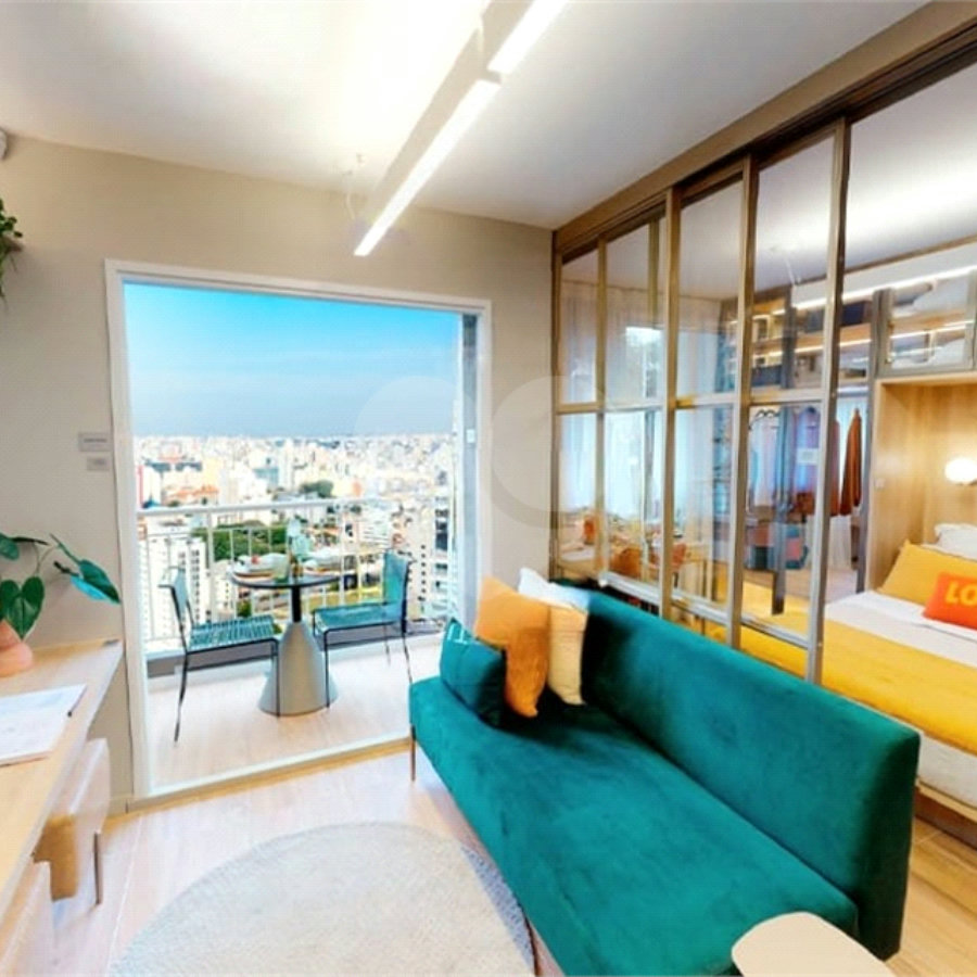 Studio de 33 m2 à venda no melhor da Vila Mariana, a 7 minutos caminhando do metrô Ana Rosa.