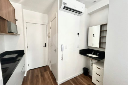 Apartamento à venda com 1 quarto em Brooklin, São Paulo, SP