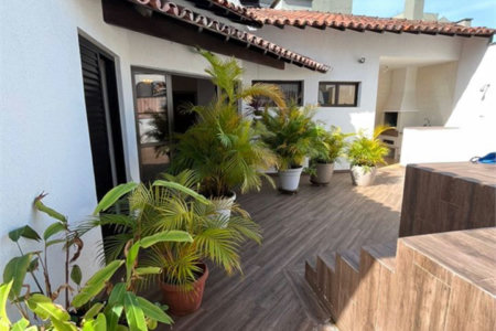 Apartamento com 4 dormitórios à venda, 259 m² por R$ 900.000,00 - Jardim Três Marias - Guarujá/SP