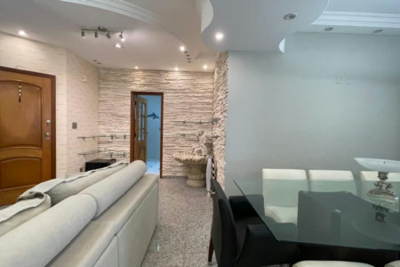 Apartamento com 3 dormitórios à venda, 118 m² por R$ 1.470.000,00 - Vila Rica - Santos/SP