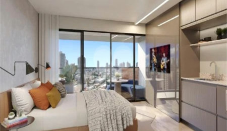 Studio à venda com 1 quarto em Indianópolis, São Paulo, SP