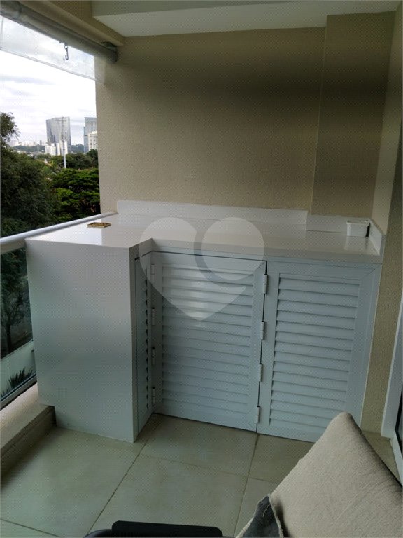 Apartamento à venda com 1 quarto em Brooklin Paulista, São Paulo, SP