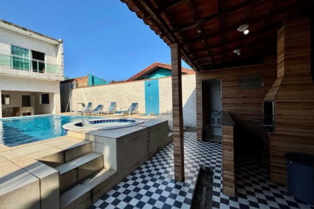 Sobrado à venda, 270 m² por R$ 1.010.000,00 - Balneário Praia do Pernambuco - Guarujá/SP