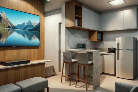 Apartamento à venda com 1 quarto no Centro, Araraquara, SP