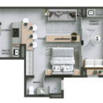 Apartamento à venda com 1 suíte em Jardim do Paço, Sorocaba, SP