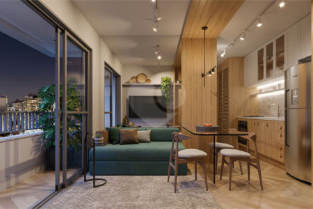 Apartamento à venda com 2 quartos em Água Branca, São Paulo, SP