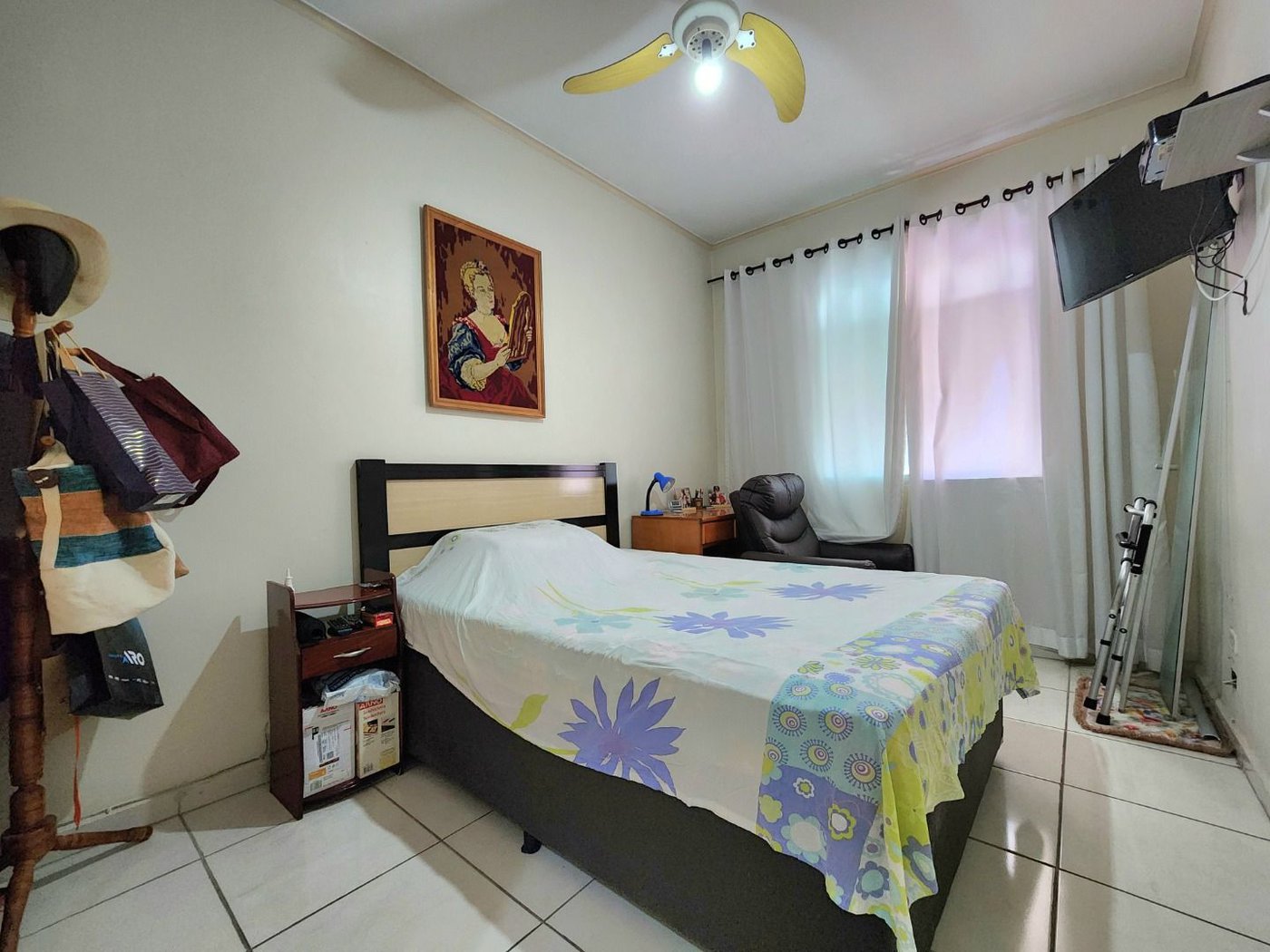 Apartamento próximo da praia com 2 dormitórios à venda, 85 m² por R$ 449.000 - Gonzaga - Santos/SP