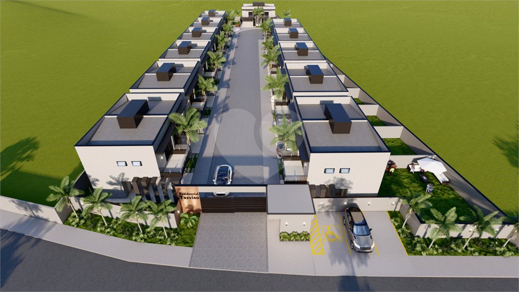 Casa à venda com 3 quartos, sendo 1 suíte,  no condomínio Residencial Treviso, Atibaia - SP