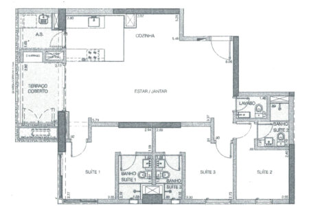 Apartamento à venda com 3 quartos, sendo 1 suíte,  em Jardim das Acácias, São Paulo, SP